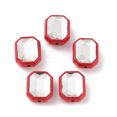 Spray Painted Alloy Bead PALLOY-H134-29A-1