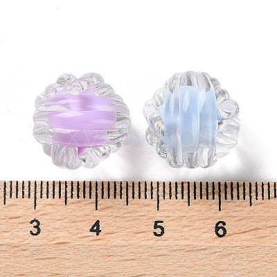 Transparent Acrylic Beads OACR-H112-04C-1