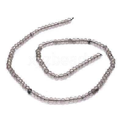 Natural Smoky Quartz Beads Strands G-E569-H06-1