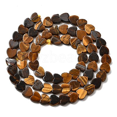 Natural Tiger Eye Beads Strands G-A272-A01-21-1
