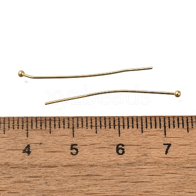 Brass Ball Head Pins KK-H502-03E-G-1