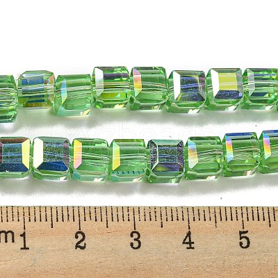 Electroplate Glass Beads Strands EGLA-M031-01A-HR01-1
