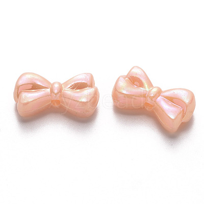 Opaque Acrylic Beads X-SACR-R250-01-1