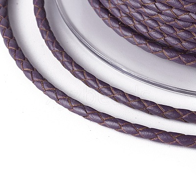 Braided Cowhide Cord WL-I004-5mm-07-1