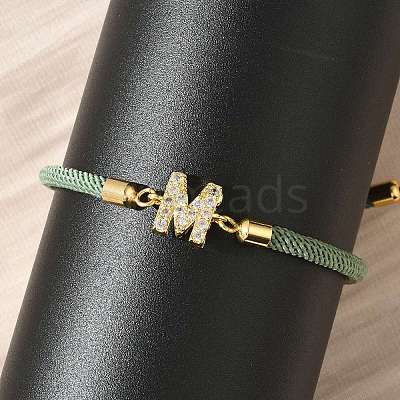 Adjustable Nylon Cord Bracelets BJEW-C096-01G-13-1