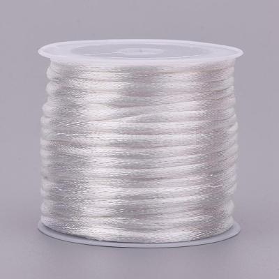 Nylon Satin Rattail Cords NWIR-L006-2mm-01-1
