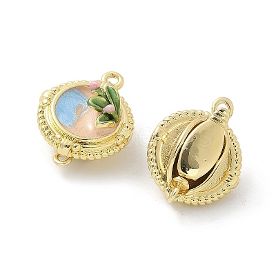 Brass Box Clasps KK-Z083-08G-1