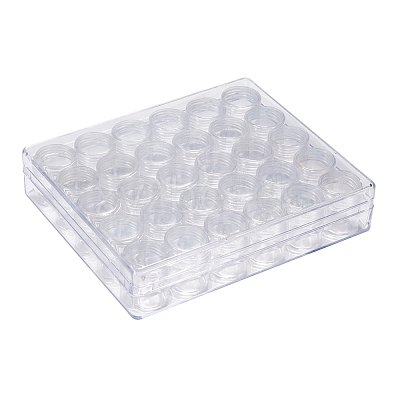 Clear Bead Organizer Storage Case X-C004Y-1