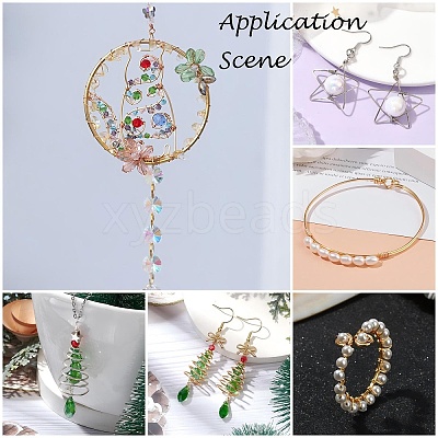 Round Copper Jewelry Wire CWIR-S003-0.6mm-02S-1