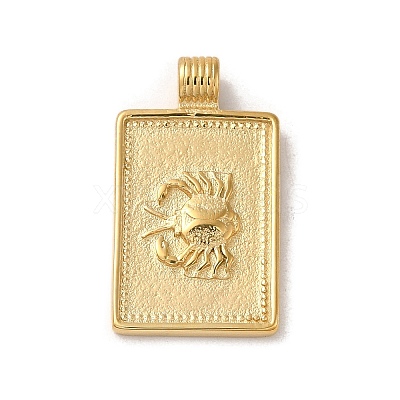 304 Stainless Steel Pendants X-STAS-L022-306G-04-1
