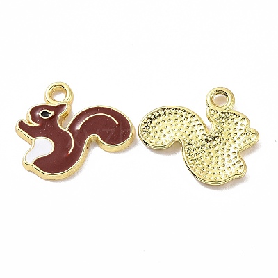 Alloy Enamel Pendants ENAM-B054-03G-1