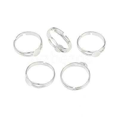 Brass Ring Components KK-C3044-6mm-S-NF-1