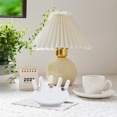 Resin Ring Display Stands RDIS-WH0016-06B-1