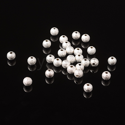 Brass Textured Beads EC248-S-1