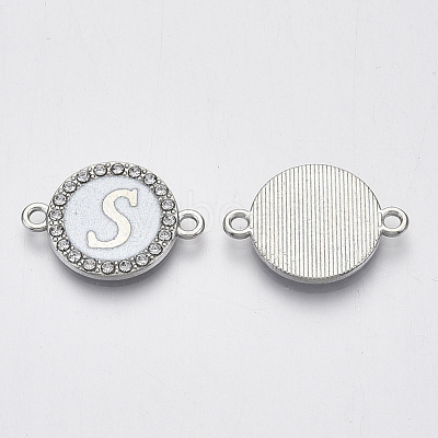 Alloy Enamel Links Connectors ENAM-TAC0003-01S-04S-1