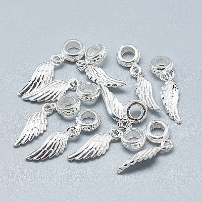 925 Sterling Silver European Dangle Charms STER-T002-67S-1