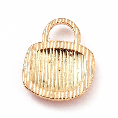 Alloy Enamel Pendants ENAM-M055-21G-1