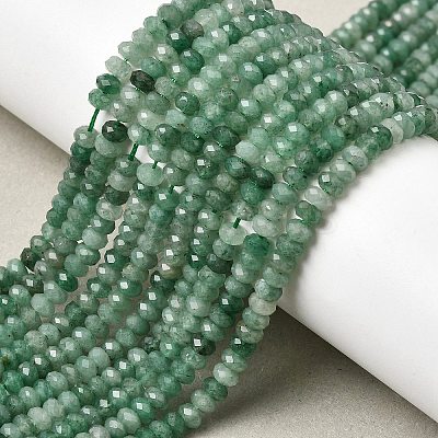 Natural Green Aventurine Beads Strands G-G343-A02-2x4mm-1