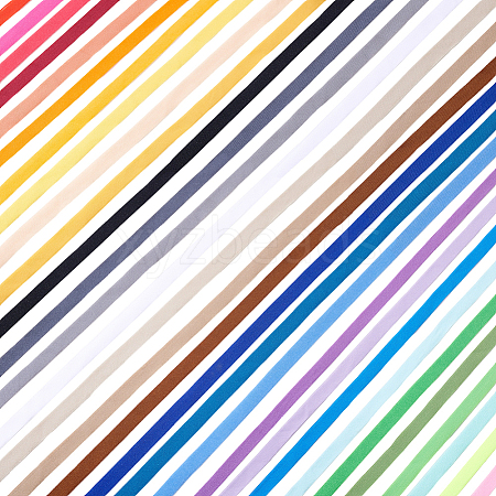 30Pcs 30 Colors Nylon Ribbons SRIB-ME0001-18A-1