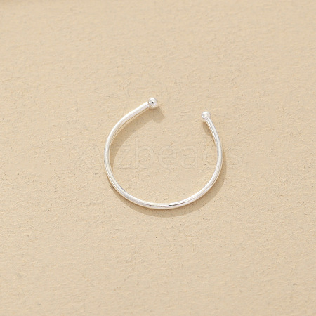 Stainless Steel Circular/Horseshoe Barbell Nose Rings for Women Men WG949CF-06-1