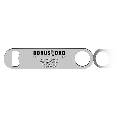 430 Stainless Steel Bottle Openers AJEW-WH0259-005-1