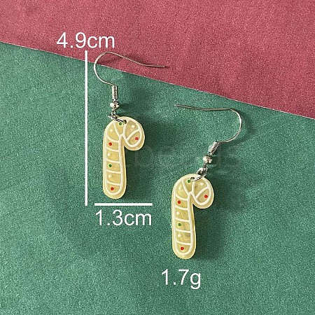 Christmas Acrylic Dangle Earrings FS-WG2A8CC-10-1