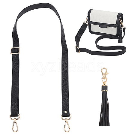 WADORN 1Pc Adjustable Cowhide Crossbody Bag Straps FIND-WR0009-14-1