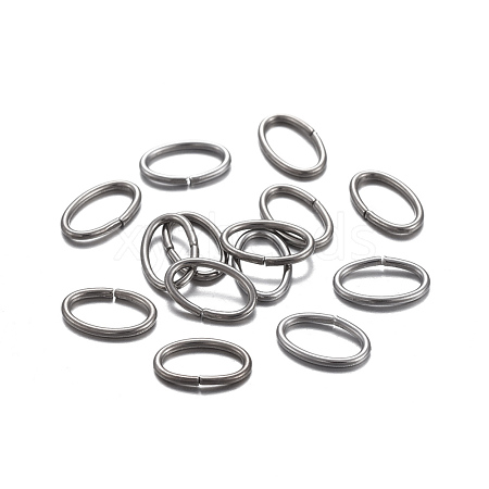 Tarnish Resistant 304 Stainless Steel Open Jump Rings A-STAS-F221-40P-A-1