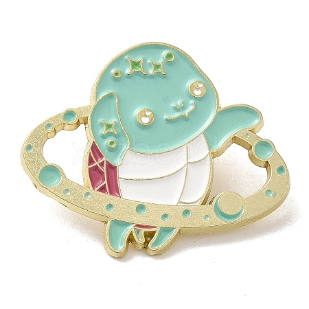 Cute Marine Turtle Alloy Enamel Pins JEWB-R023-02D-1