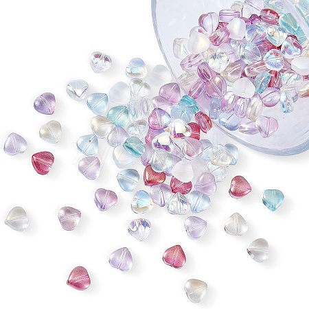 Transparent Glass Beads GLAA-FH0001-22-1