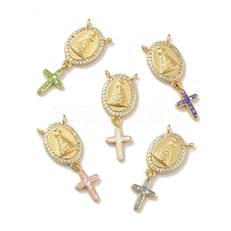 Brass Charms KK-B059-52G-1