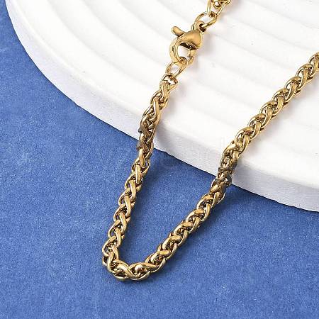 304 Stainless Steel Necklaces NJEW-E080-08G-1