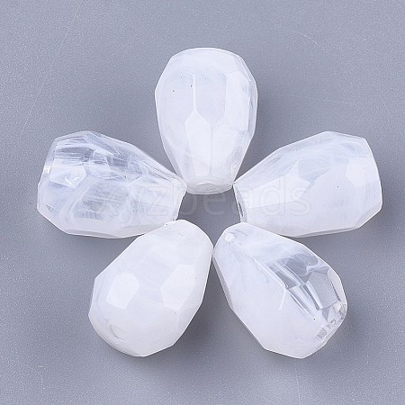 Acrylic Beads OACR-S028-040-1