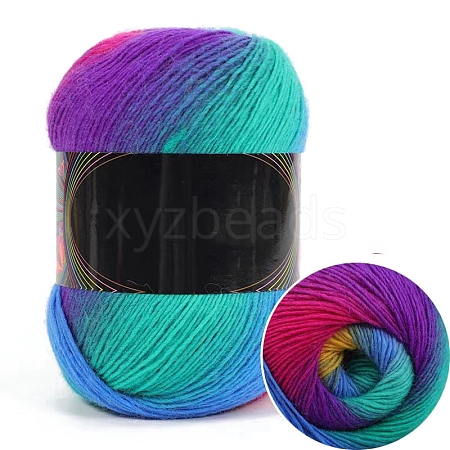 Gradient Color Cashmere Segment Dyed Yarn PW-WG510A3-05-1