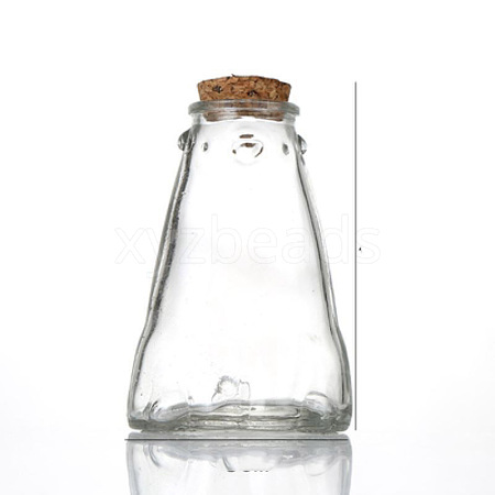 Refillable Glass Empty Bottles PW-WGFC58E-01-1