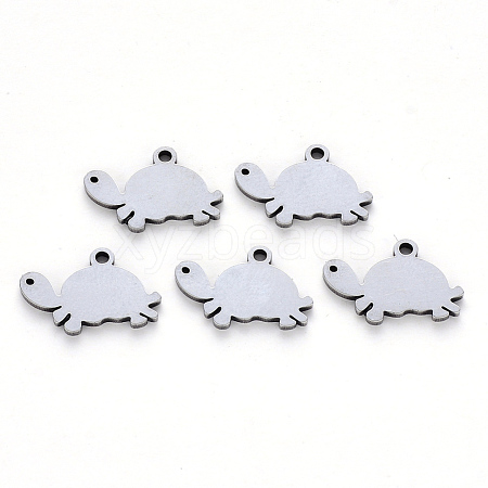 Tarnish Resistant 304 Stainless Steel Charms STAS-N092-30-1