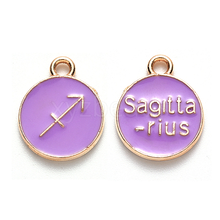 Alloy Enamel Pendants LS-ENAM-S124-01A-01F-1