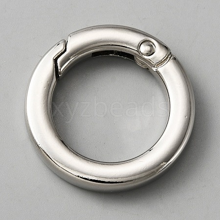 Zinc Alloy Spring Gate Rings FIND-TAC0017-19B-P-1