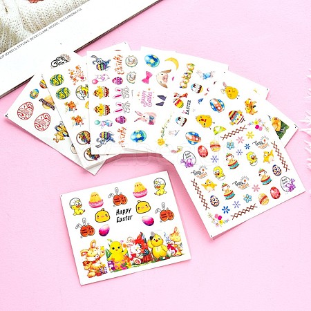 Nail Art Water Transfer Sticker MRMJ-R105-BN-M-1