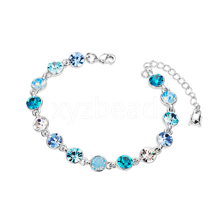 SHEGRACE Glittering Alloy Link Chain Bracelet JB77A-1-1