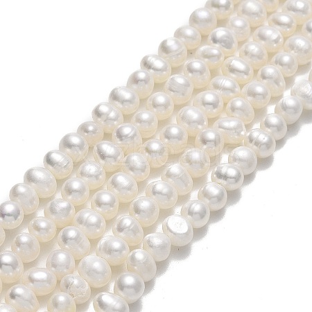 Natural Cultured Freshwater Pearl Beads Strands PEAR-F018-14-01-1