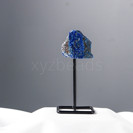 Natural Lapis Lazuli Irregularity with Metal Home Decoration Ornament PW-WG598C7-01-1