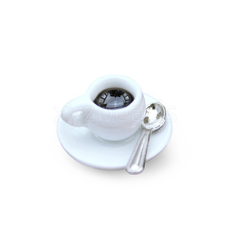 Mini Porcelain Coffee Cups with Tray & Spoon X-BOTT-PW0001-207-1