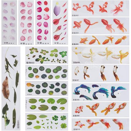 Olycraft 3D Resin Decorations Stickers DIY-OC0001-14-1