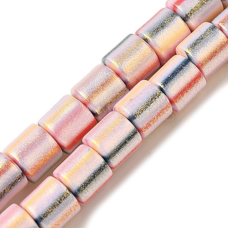 Polymer Clay Beads Strands CLAY-H006-04G-1