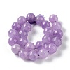 Dyed Natural Malaysia Jade Beads Strands X-G-G021-02B-05-3