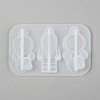 DIY Spaceman Silicone Pendant Molds X-DIY-P006-27-4