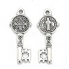 Tibetan Style Alloy Pendants TIBEP-MSMC016-M-3