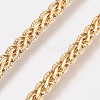 Brass Rope Chain Necklaces Making X-NJEW-O101-18G-2