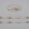 Handmade Natural Labradorite Beaded Chains CHC-I031-11F-2